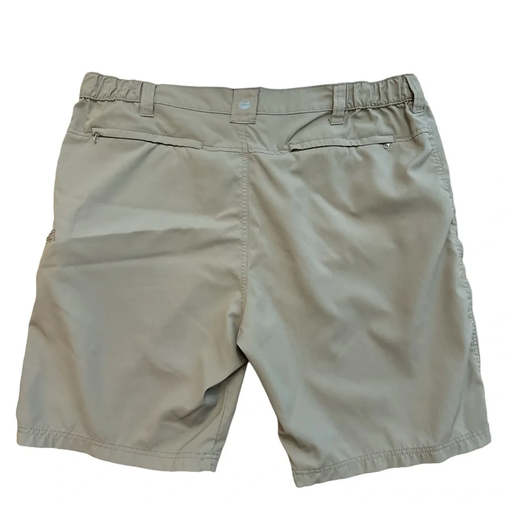 Wrangler Men’s Shorts Size 44 Tan Chino Bermuda Hike Outdoor Workwear Pockets - Picture 6 of 9
